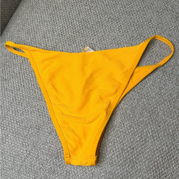 L*Space Ribbed Orange Bikini Bottom - Picture 5 of 5